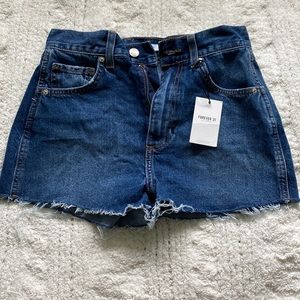 Forever 21 Highrise Jean shorts